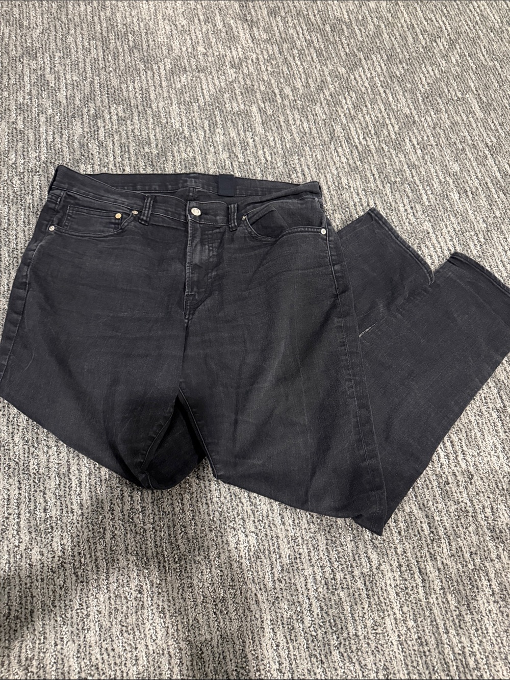 Classic Men's Black &Denim Jeans Size 36